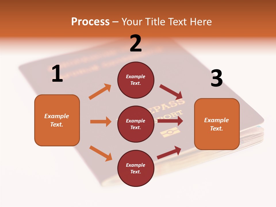 Passports Travel Border PowerPoint Template