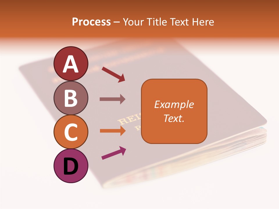 Passports Travel Border PowerPoint Template