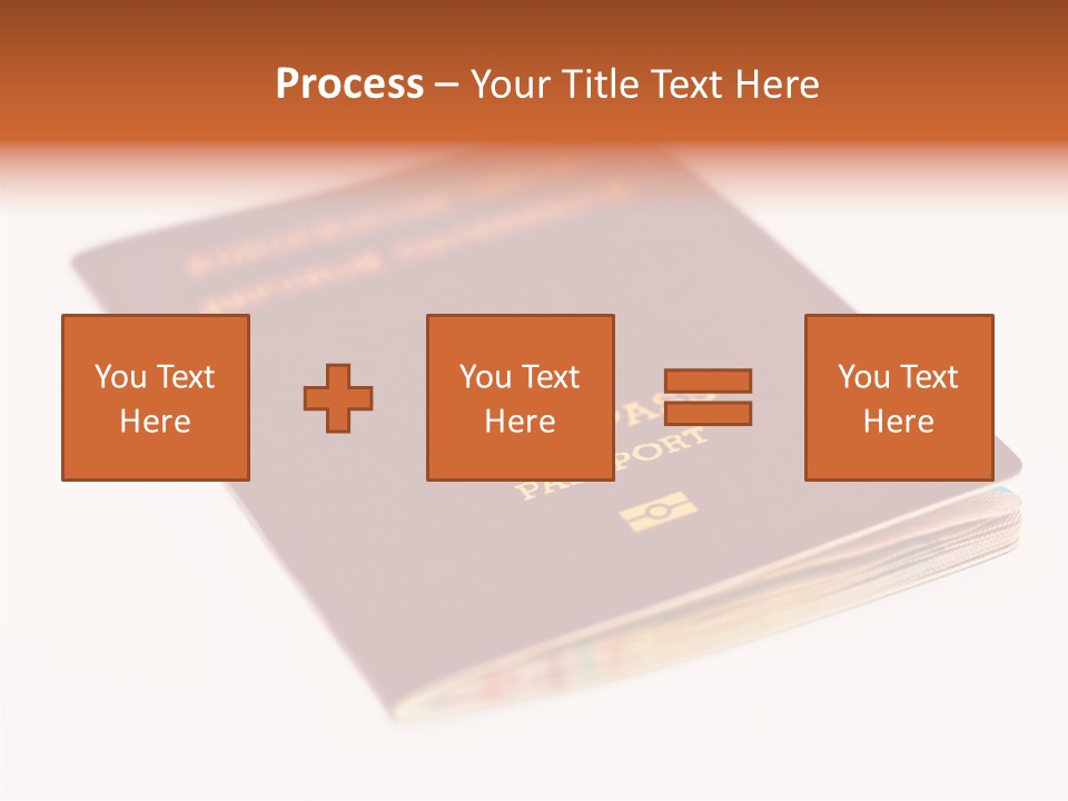 Passports Travel Border PowerPoint Template