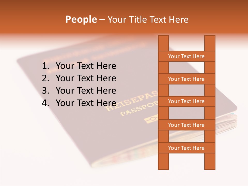 Passports Travel Border PowerPoint Template