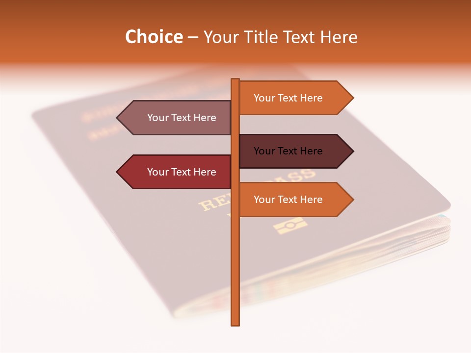 Passports Travel Border PowerPoint Template