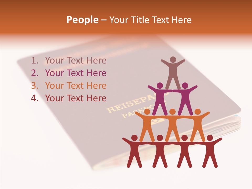 Passports Travel Border PowerPoint Template