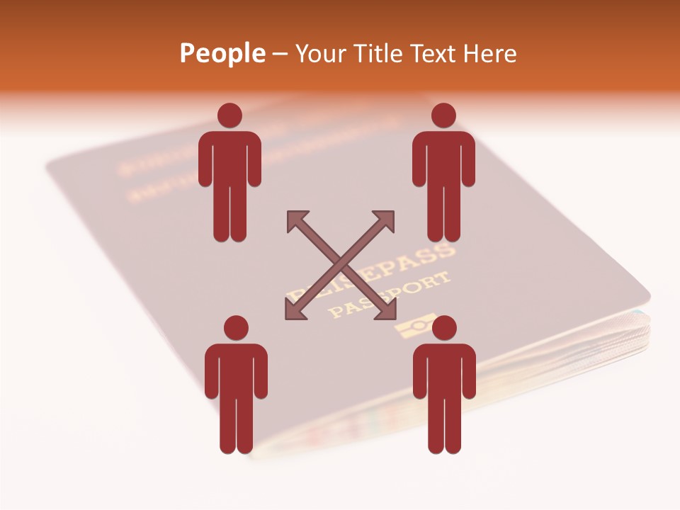 Passports Travel Border PowerPoint Template