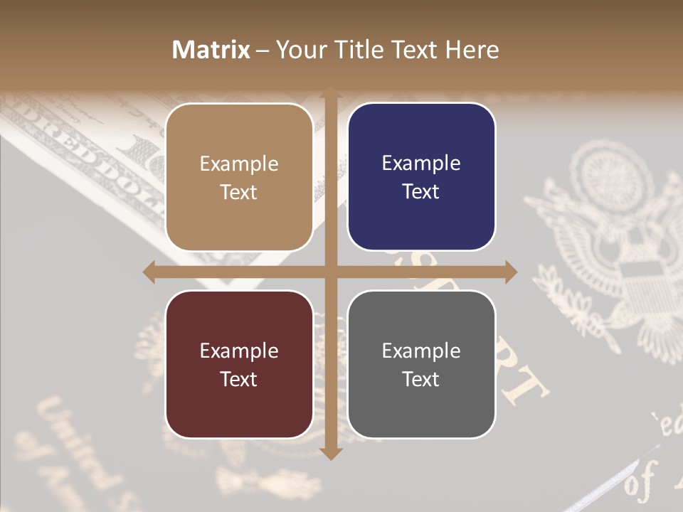 Tourism Blue Bill PowerPoint Template