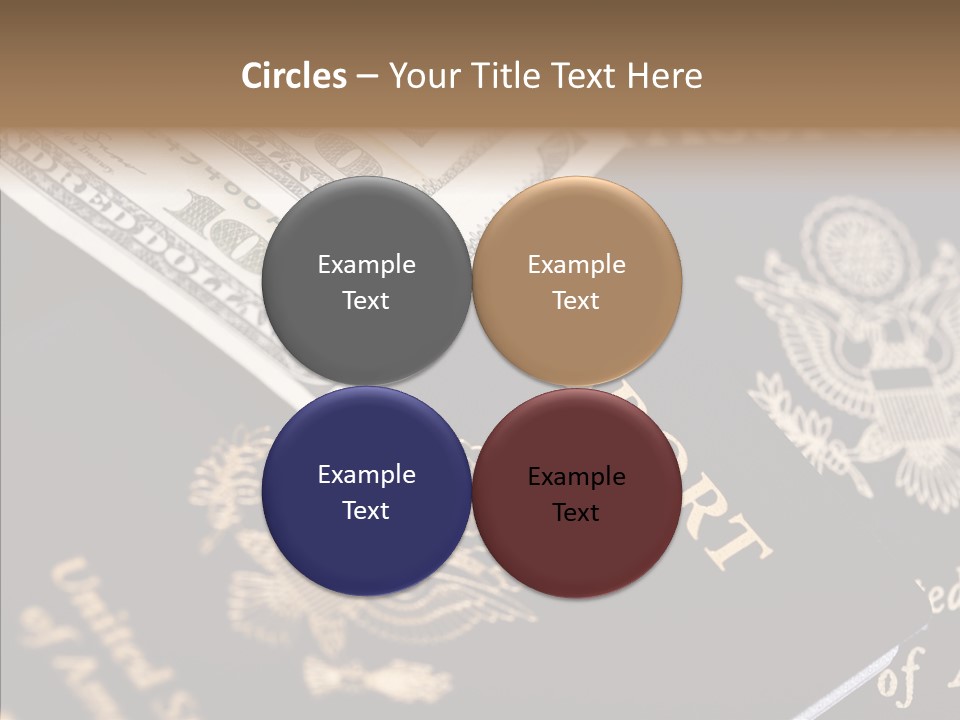 Tourism Blue Bill PowerPoint Template