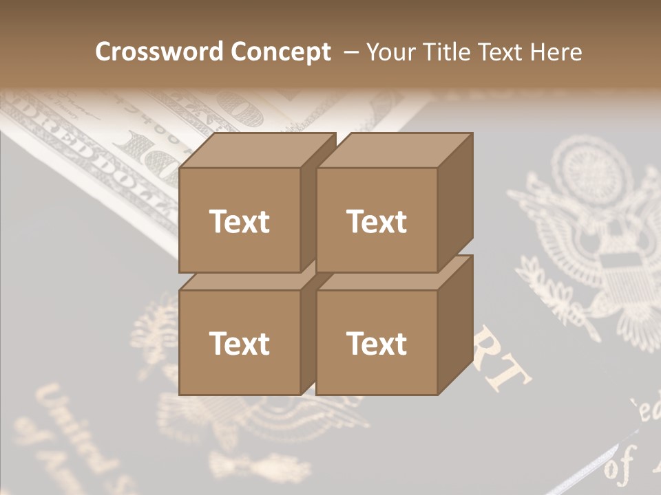 Tourism Blue Bill PowerPoint Template