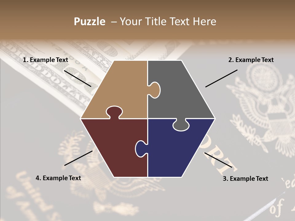 Tourism Blue Bill PowerPoint Template