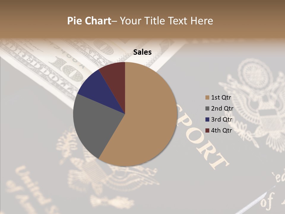 Tourism Blue Bill PowerPoint Template
