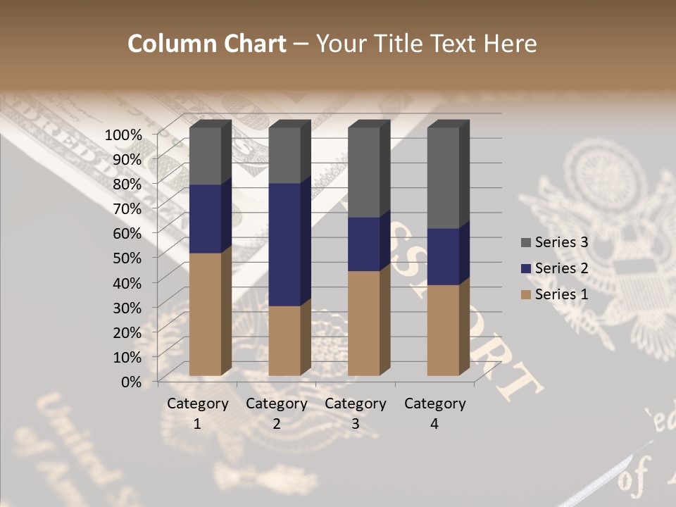 Tourism Blue Bill PowerPoint Template