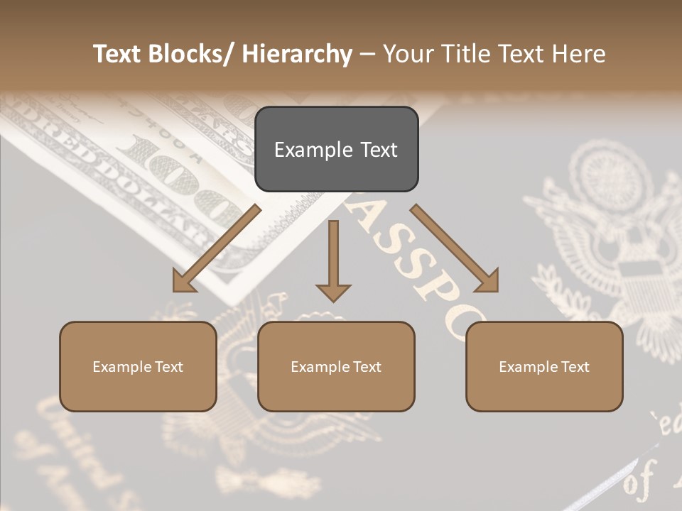 Tourism Blue Bill PowerPoint Template