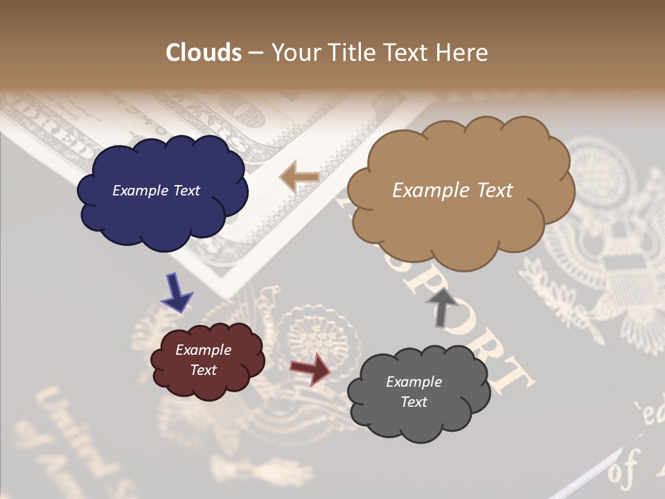 Tourism Blue Bill PowerPoint Template