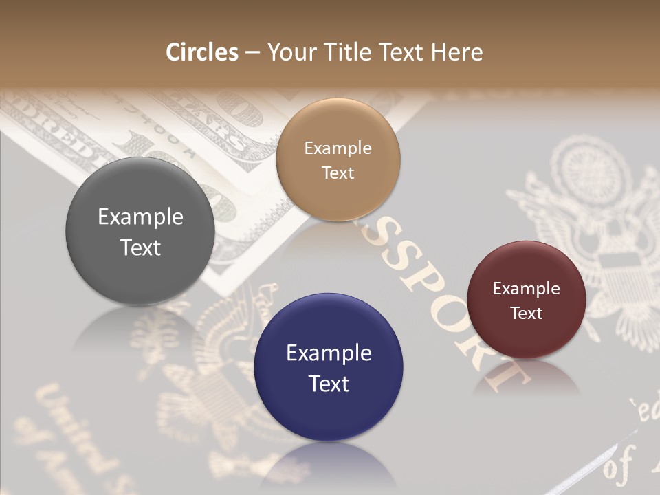 Tourism Blue Bill PowerPoint Template