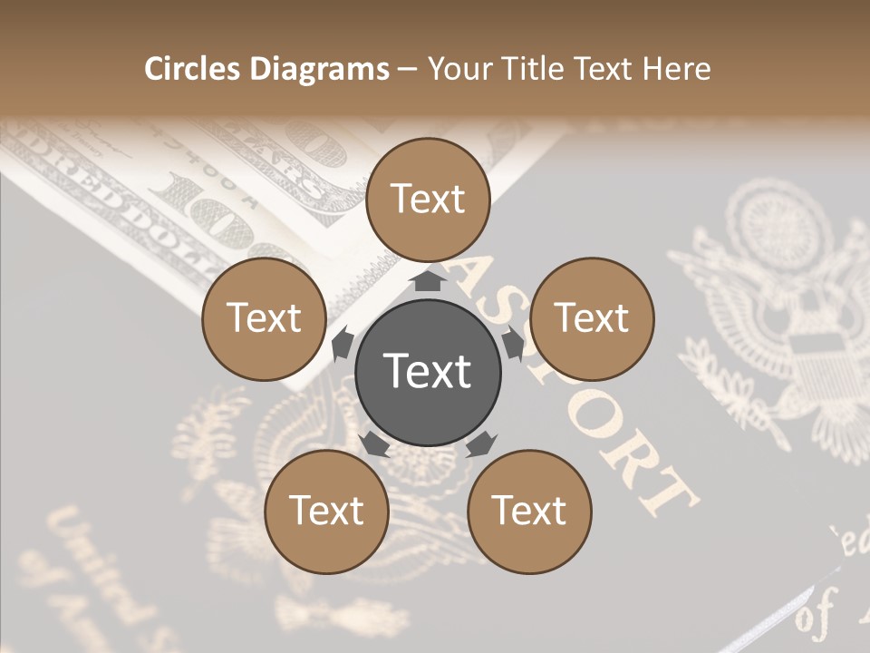 Tourism Blue Bill PowerPoint Template