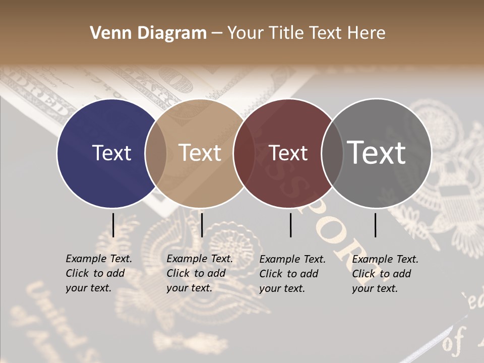 Tourism Blue Bill PowerPoint Template