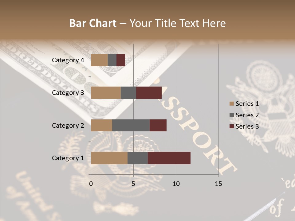 Tourism Blue Bill PowerPoint Template