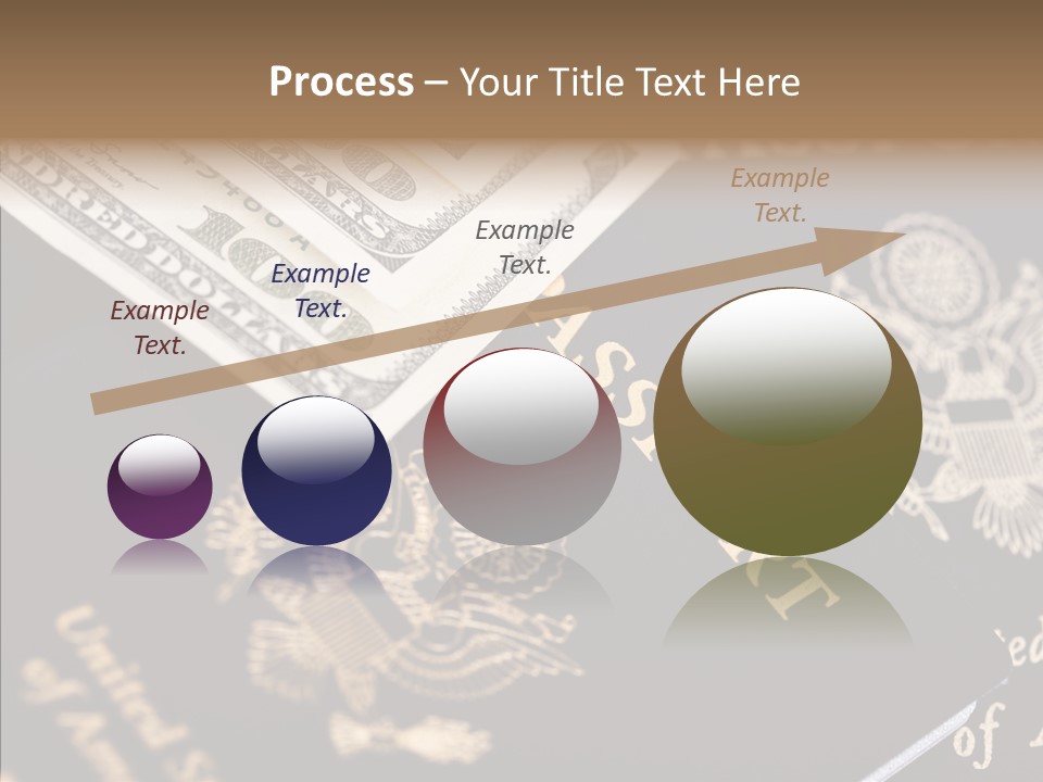 Tourism Blue Bill PowerPoint Template