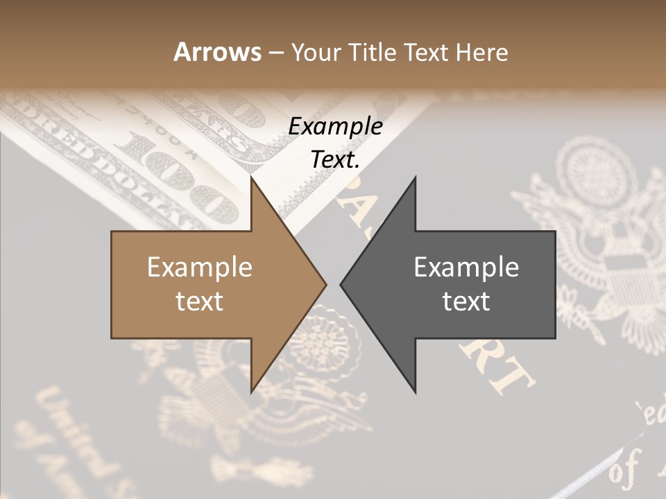 Tourism Blue Bill PowerPoint Template