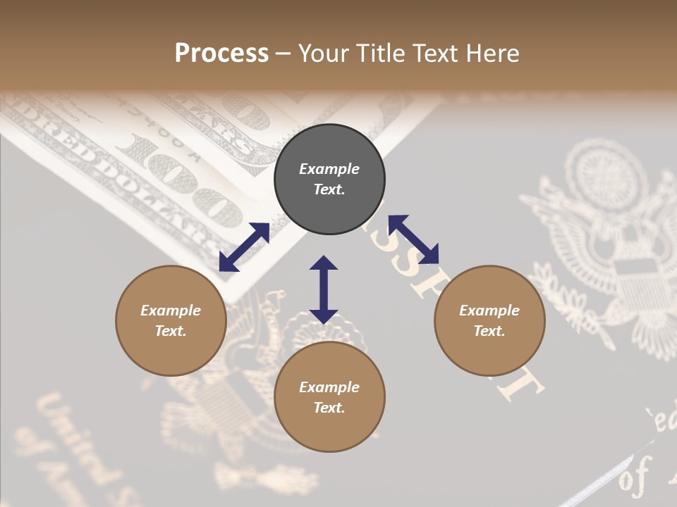 Tourism Blue Bill PowerPoint Template