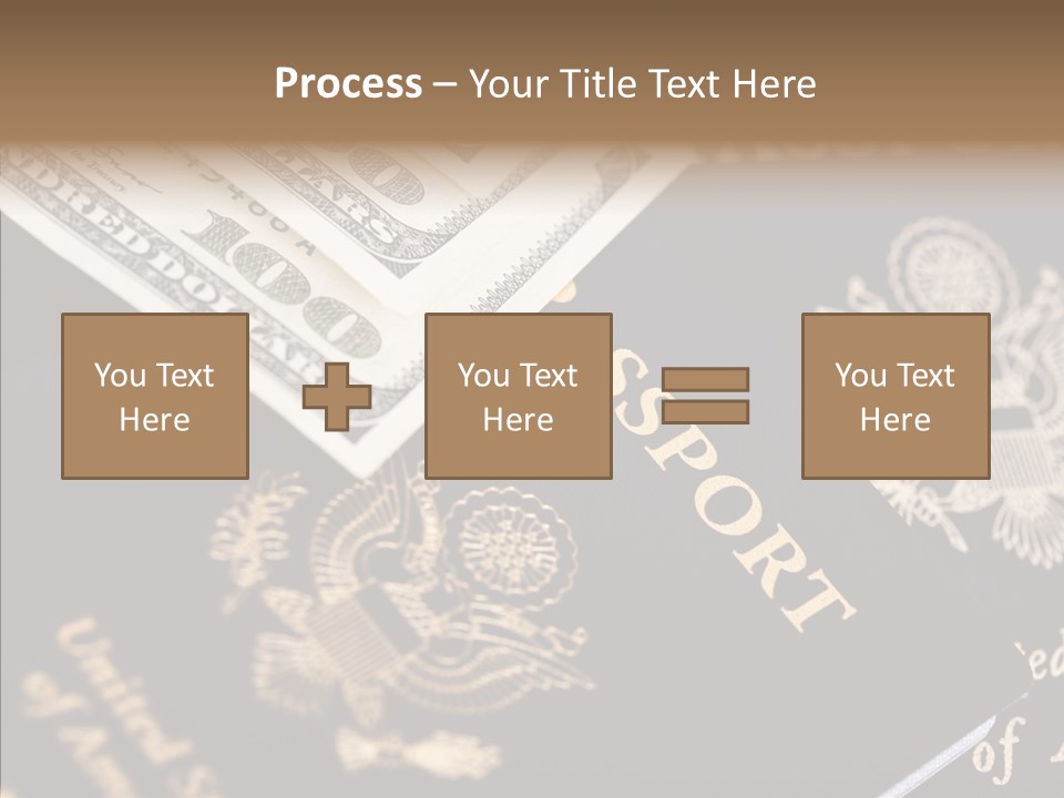 Tourism Blue Bill PowerPoint Template