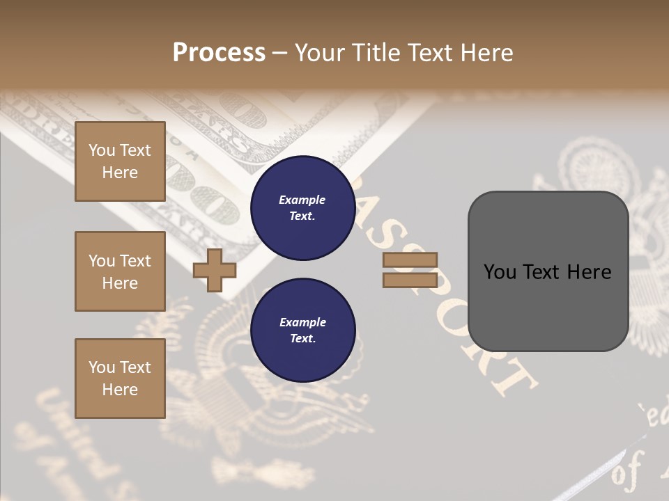 Tourism Blue Bill PowerPoint Template