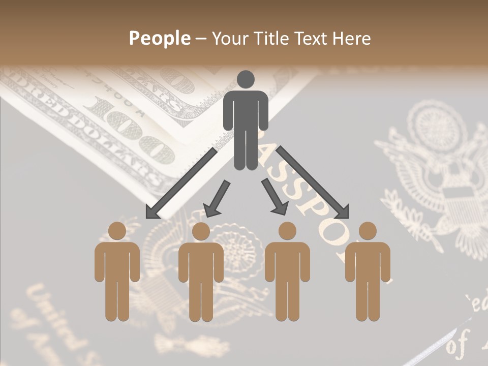 Tourism Blue Bill PowerPoint Template