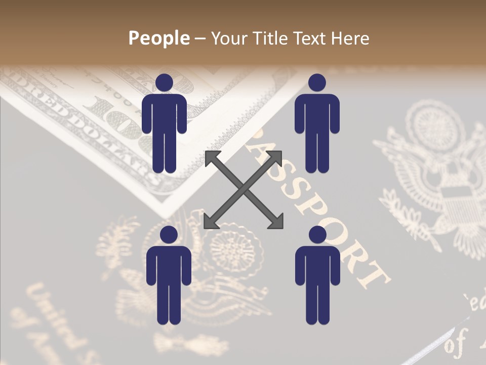 Tourism Blue Bill PowerPoint Template