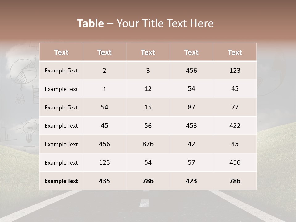 Young Adult Male Running PowerPoint Template