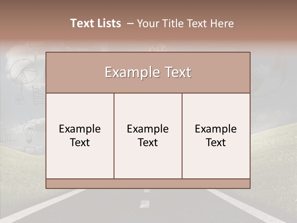 Young Adult Male Running PowerPoint Template