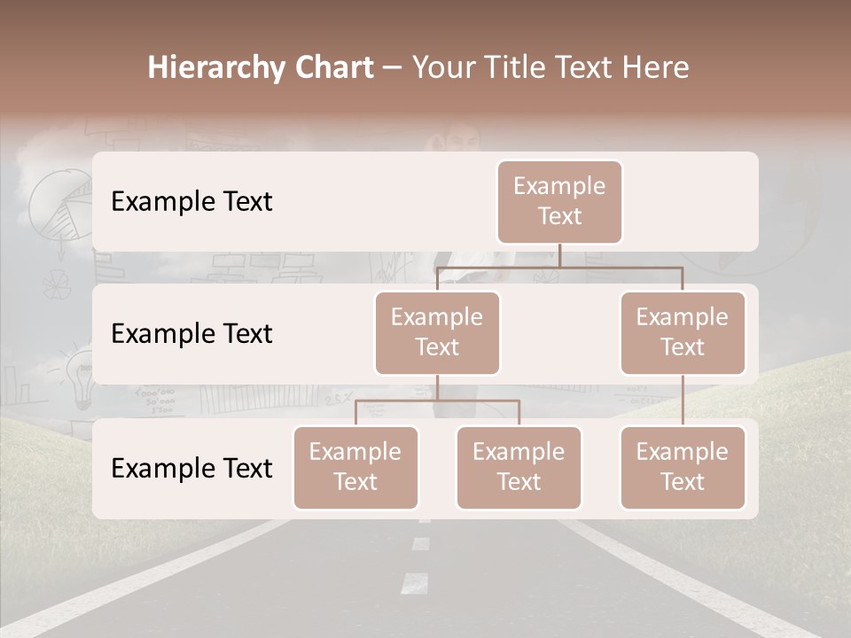 Young Adult Male Running PowerPoint Template