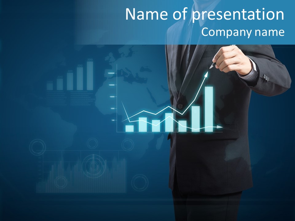 Diagram Looking Presentation PowerPoint Template