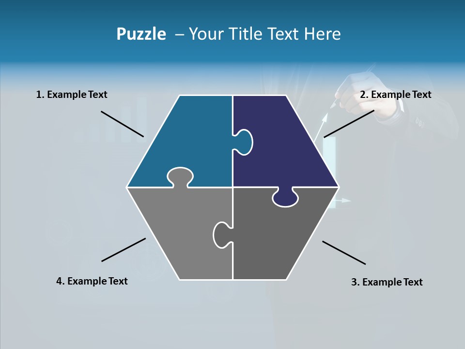 Diagram Looking Presentation PowerPoint Template