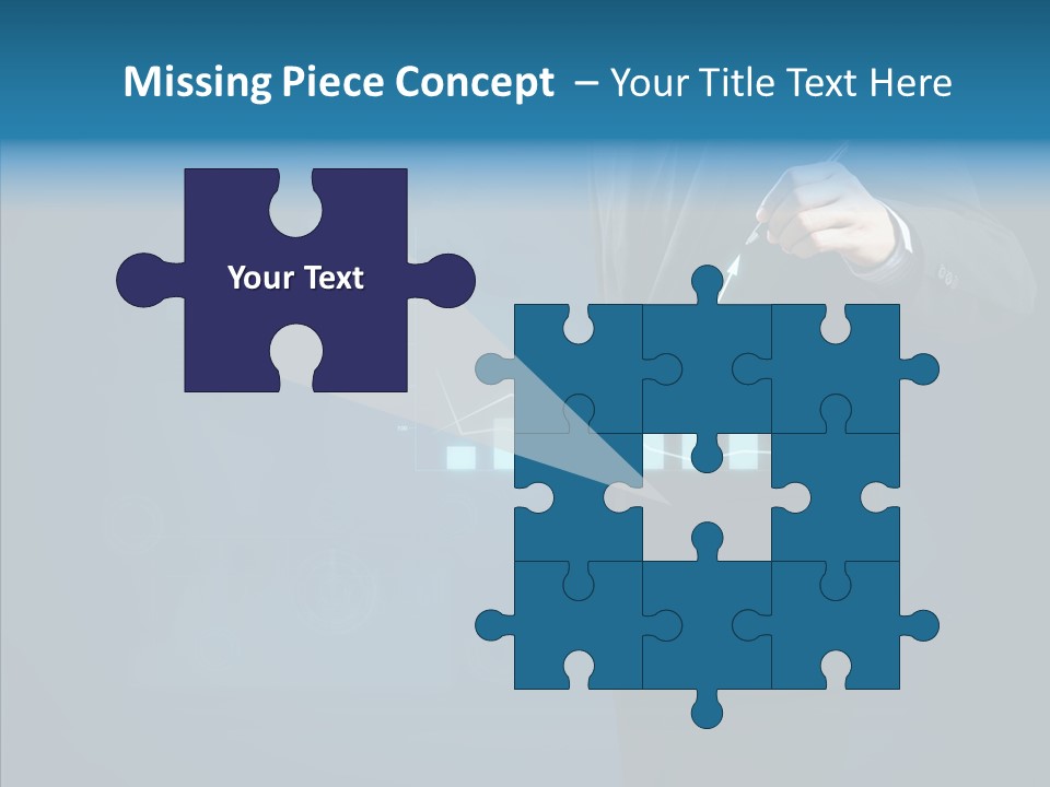 Diagram Looking Presentation PowerPoint Template