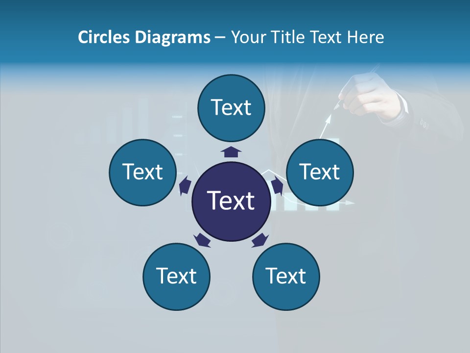 Diagram Looking Presentation PowerPoint Template