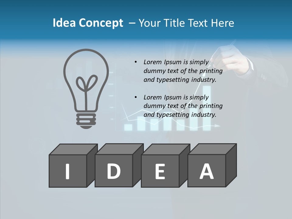 Diagram Looking Presentation PowerPoint Template