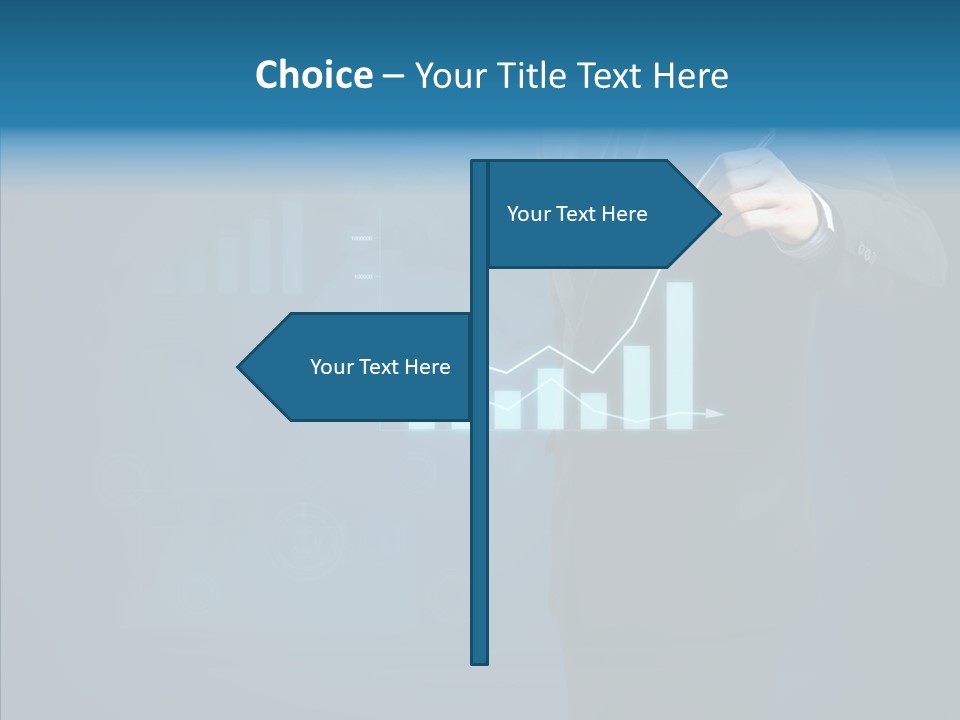 Diagram Looking Presentation PowerPoint Template