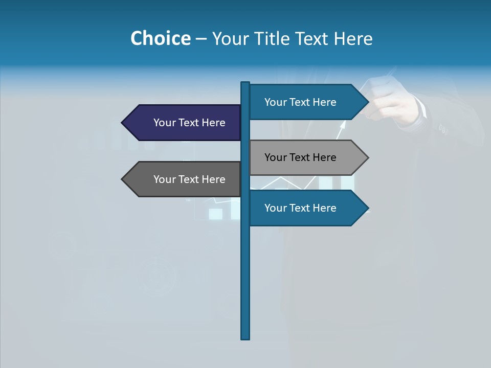 Diagram Looking Presentation PowerPoint Template