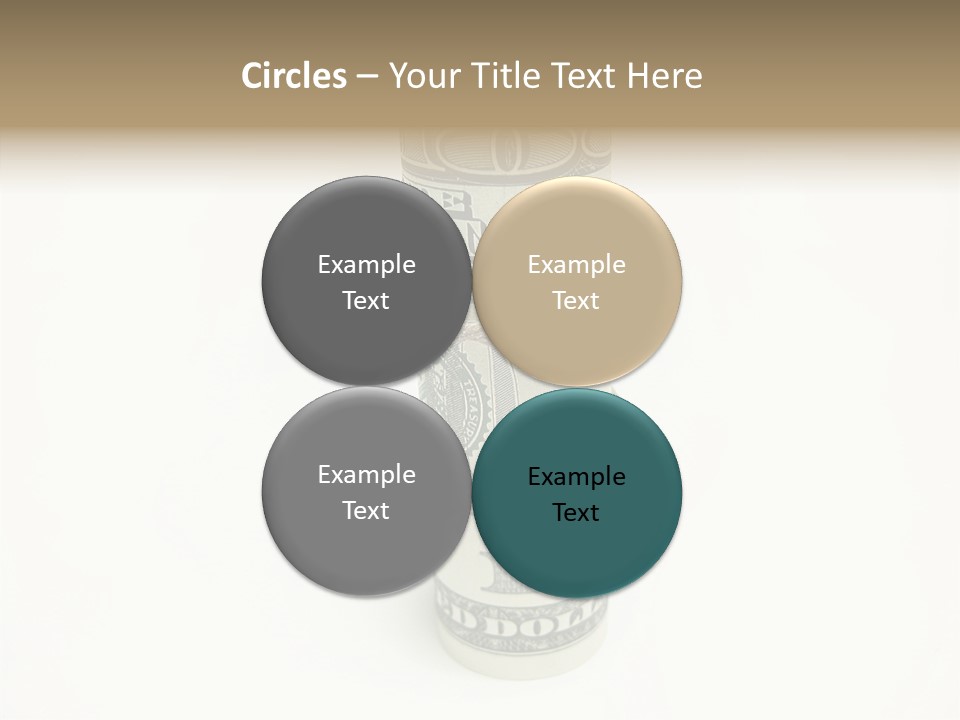 Background Save Greed PowerPoint Template