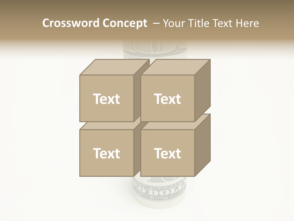 Background Save Greed PowerPoint Template