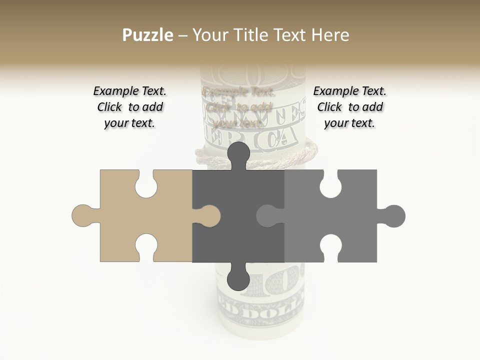 Background Save Greed PowerPoint Template