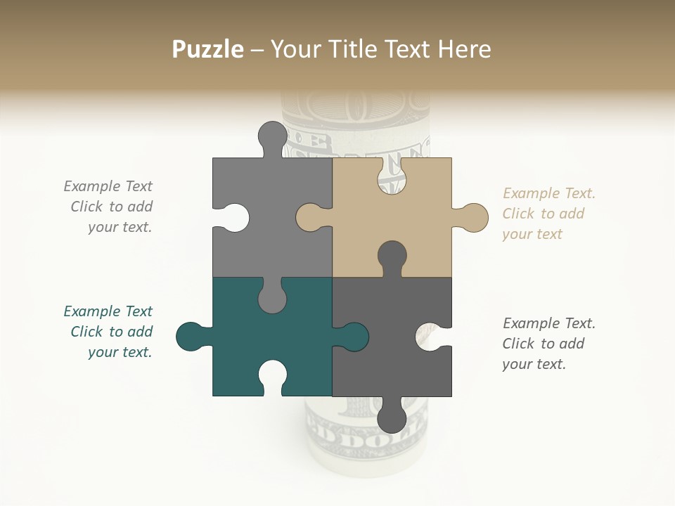 Background Save Greed PowerPoint Template