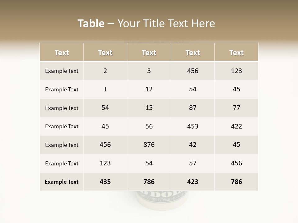 Background Save Greed PowerPoint Template