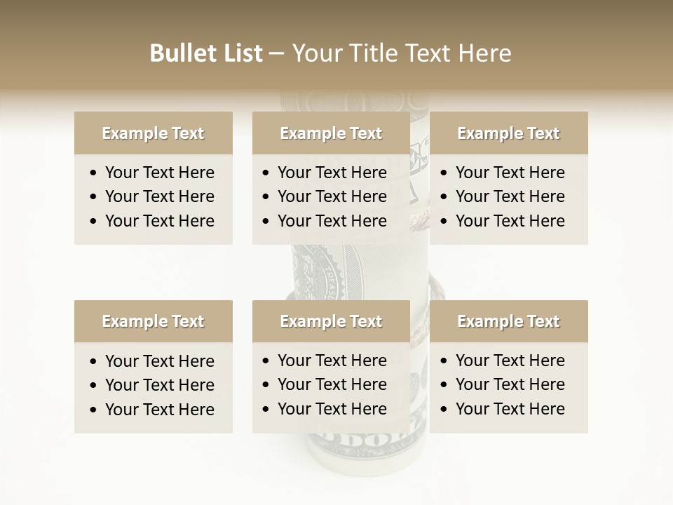 Background Save Greed PowerPoint Template