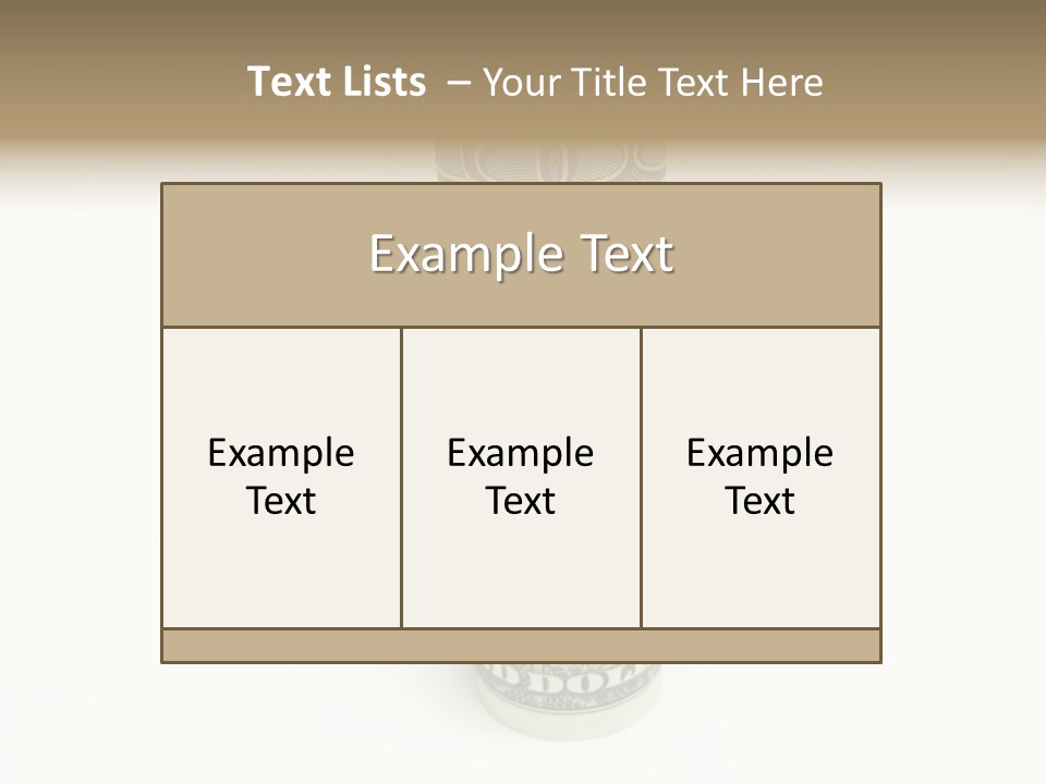 Background Save Greed PowerPoint Template