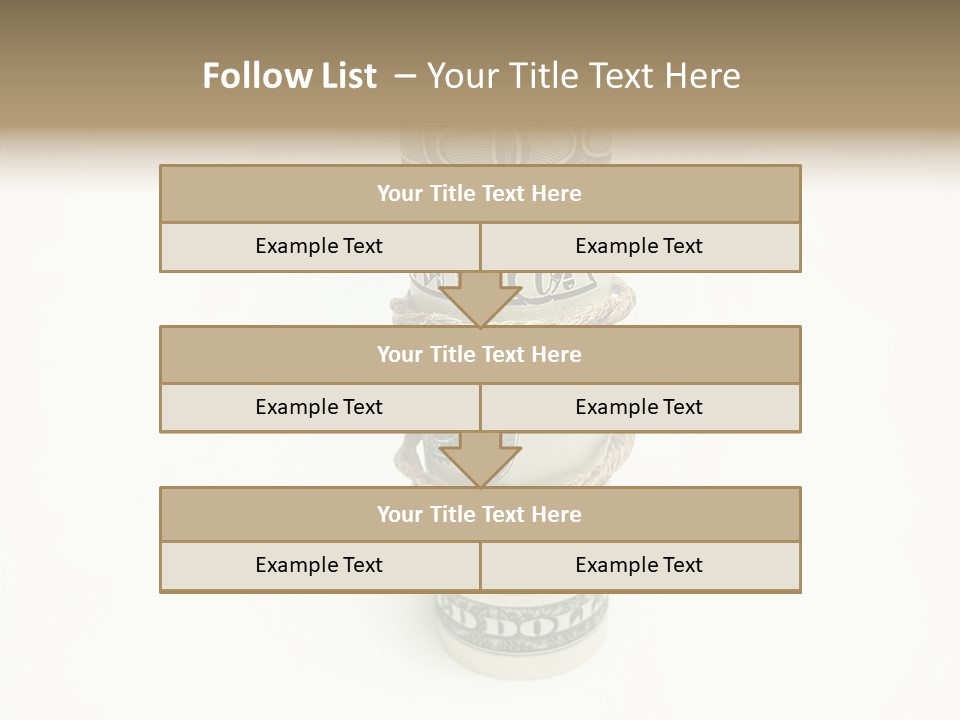 Background Save Greed PowerPoint Template