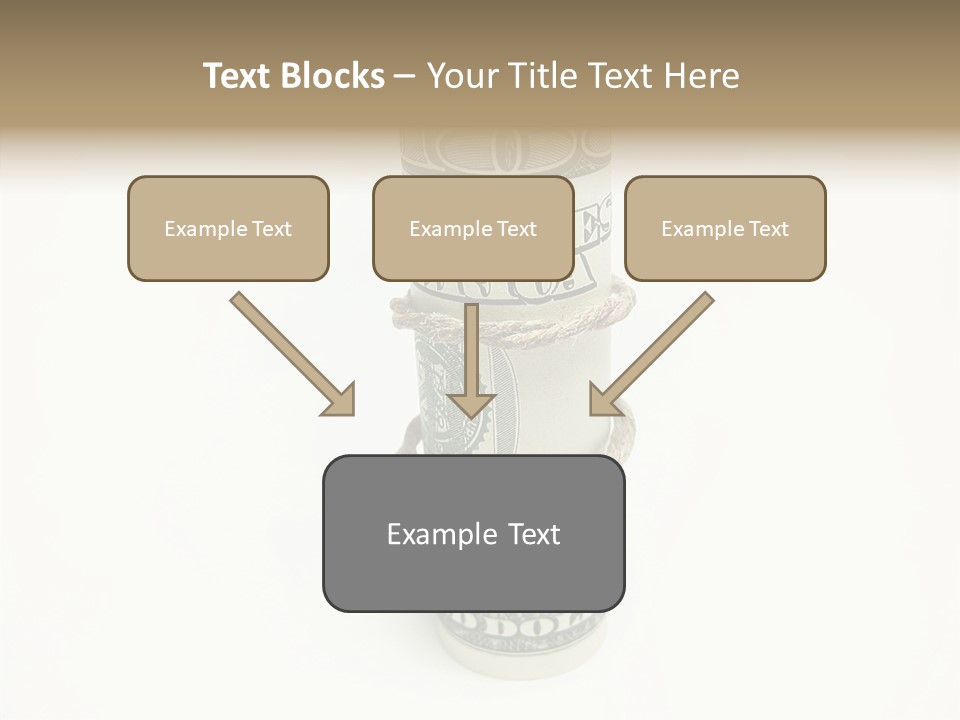Background Save Greed PowerPoint Template