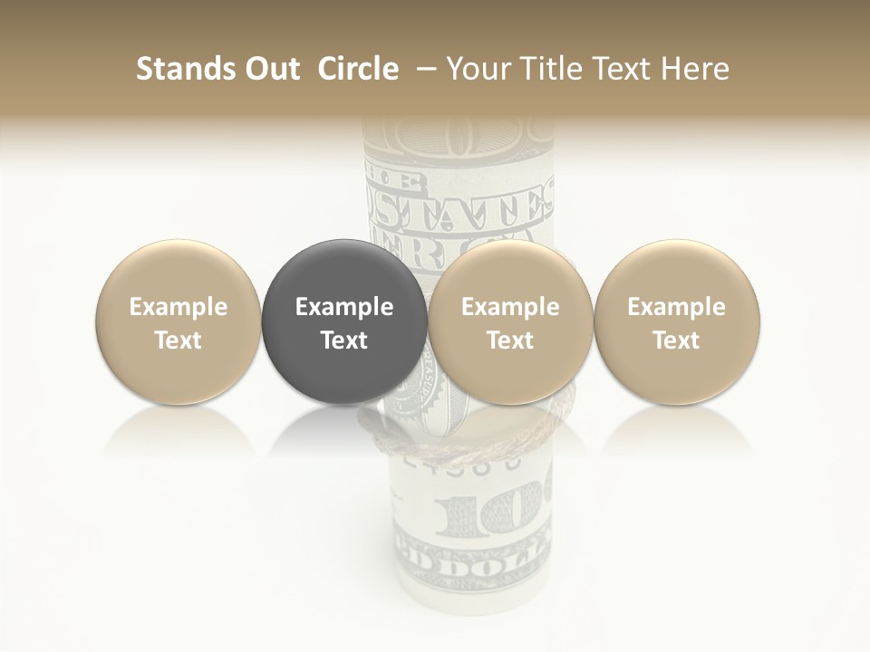 Background Save Greed PowerPoint Template