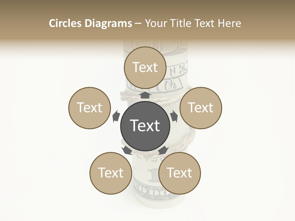 Background Save Greed PowerPoint Template