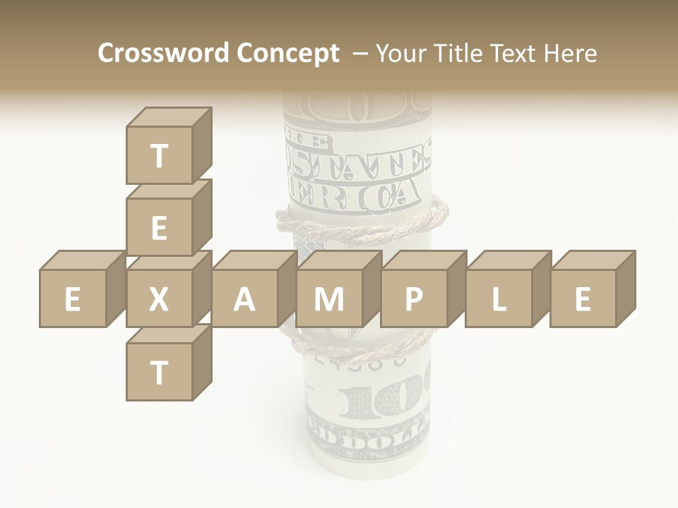 Background Save Greed PowerPoint Template