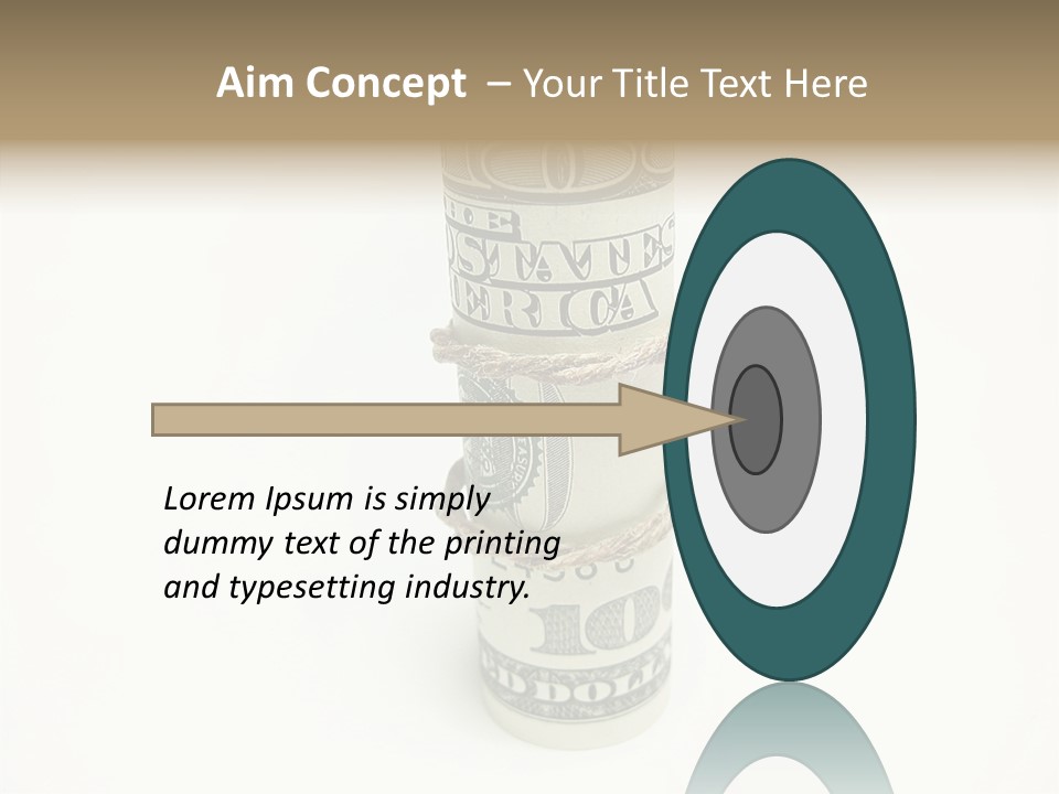 Background Save Greed PowerPoint Template