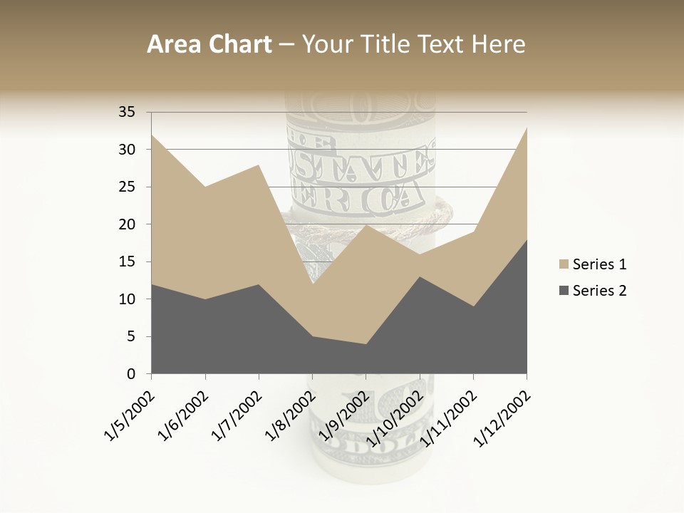 Background Save Greed PowerPoint Template